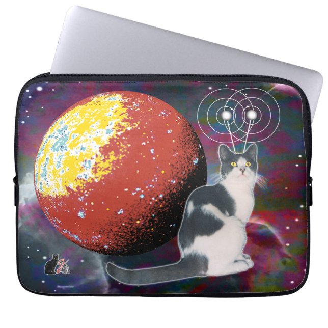 Protection Pour Ordinateur Portable Robo-Chat Hobo (Devant)