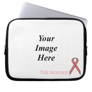 Protection Pour Ordinateur Portable Ruban rose standard par Kenneth Yoncich