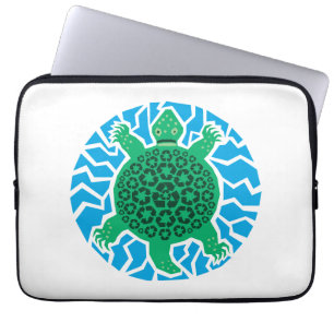 Protection Pour Ordinateur Portable Sea Turtles, Recycling