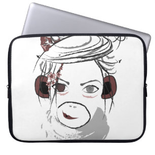 Protection Pour Ordinateur Portable singe.