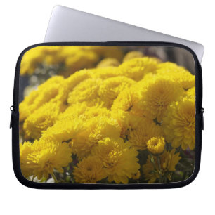 Protection Pour Ordinateur Portable Soucis jaunes se prélassent au soleil