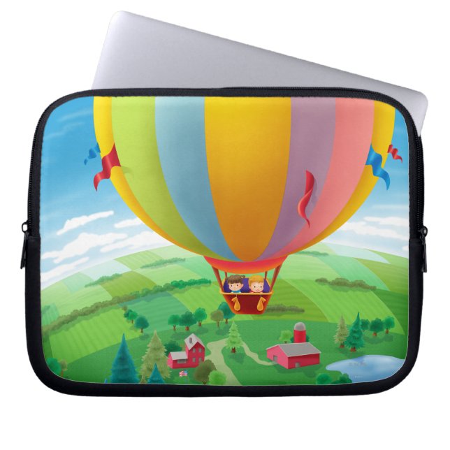 Protection Pour Ordinateur Portable Soufflement dans le vent (Devant)
