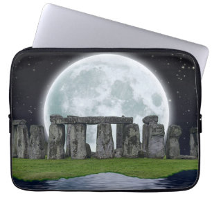 Protection Pour Ordinateur Portable Stonehenge & Moon Ancient Historic Site of Power 2