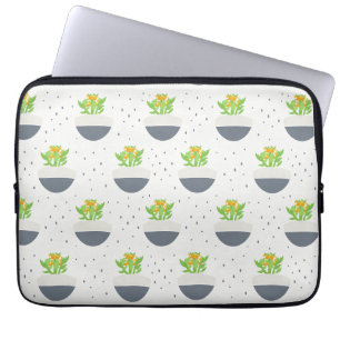 Protection Pour Ordinateur Portable Succulent Kalanchoe Plante maman Motif