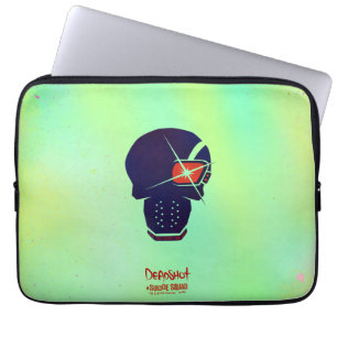 Protection Pour Ordinateur Portable Suicide Squad   Deadshot Head Icon
