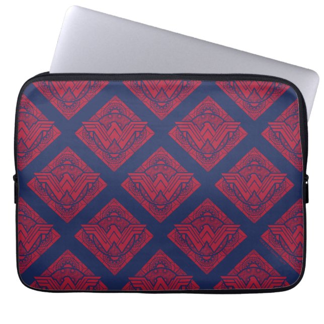 Protection Pour Ordinateur Portable Symbole amazonien Wonder Woman (Devant)