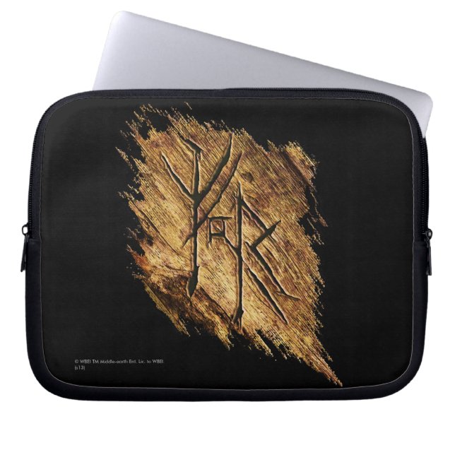 Protection Pour Ordinateur Portable Symbole Mirkwood (Devant)