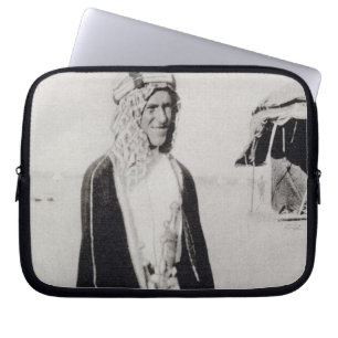 Protection Pour Ordinateur Portable T.E. Lawrence dans la robe arabe (photo de b/w)