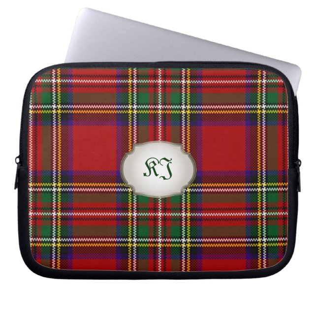 Protection Pour Ordinateur Portable Tartan de stadier PixDezines (Devant)