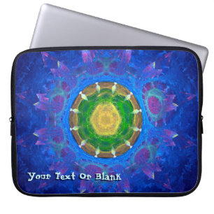 Protection Pour Ordinateur Portable Teinture à tarte bleu-vert