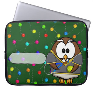 Protection Pour Ordinateur Portable tennisman owl