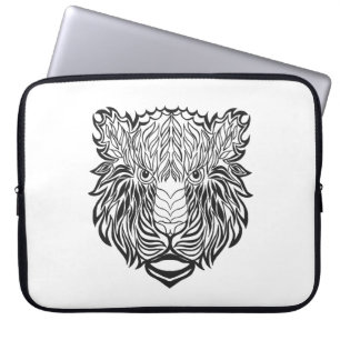 Protection Pour Ordinateur Portable Tête de tigre de style