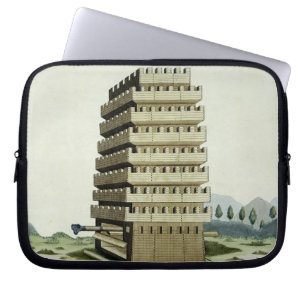Protection Pour Ordinateur Portable Tour mobile avec des galeries externes et un