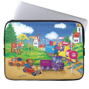 Protection Pour Ordinateur Portable train et voiture