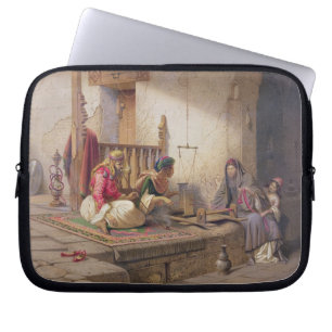 Protection Pour Ordinateur Portable Un tisserand en Esna, une de 24 illustrations
