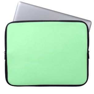 Protection Pour Ordinateur Portable Vert teinte de couleur solide