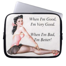 Vintage Naughty Ballerina Pin Up Girl