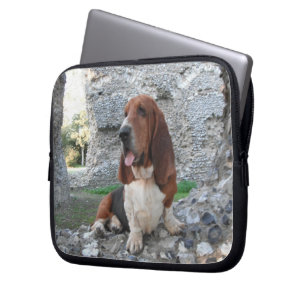 Protection Pour Ordinateur Portable Visite du château de Hound Sleeve Basset