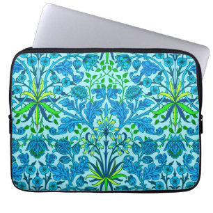 Protection Pour Ordinateur Portable William Morris Hyacinth Print, Cerulean Blue