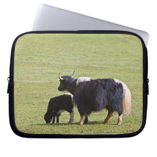 Protection Pour Ordinateur Portable Yaks de vache et de veau   Lijiang