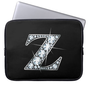 Protection Pour Ordinateur Portable Z Faux - Monogramme "Diamant"