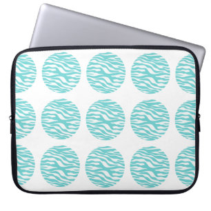 Protection Pour Ordinateur Portable Zebra Print Pois Electronique Sleeve