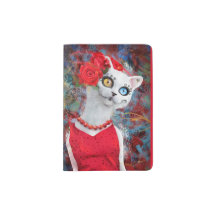 Chat blanc, jour des morts
