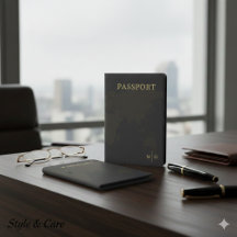 Custom Monogram Elegant Travel Accessory
