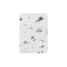 Oiseau naturel de l'hirondelle rétro