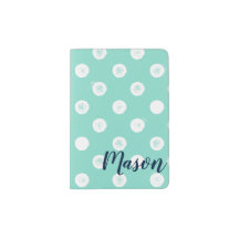 Pois Monogrammes - Monnaie et Blanc