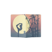 Yoga dans la brume