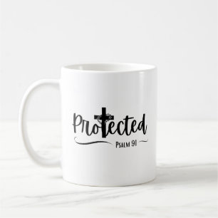 Protégé - Psaume 91 Bible Verse Écriture Mug