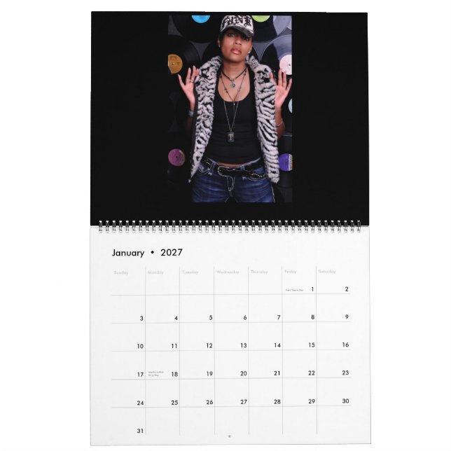 Protegee-Ehrerbietungs-Kalender 2012 Kalender (Jan 2027)