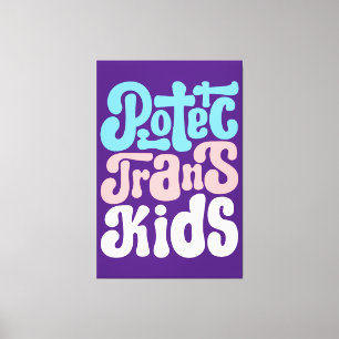 Protéger la toile des enfants trans Imprimer