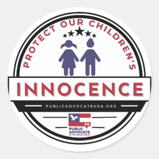 Protéger les autocollants d'innocence des enfants