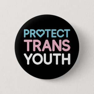 Protéger les jeunes trans. Badge