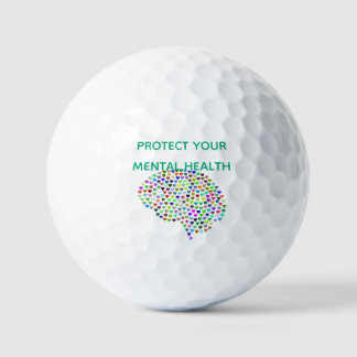 PROTÉGER VOTRE VALEUR SANTÉ MENTALE BALLES DU GOLF