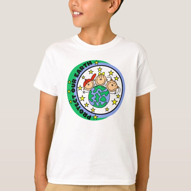 Protégez notre T-shirt de la terre (Devant)