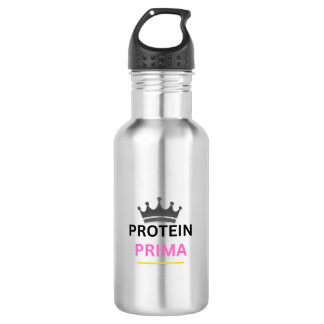 Protein Prima Gym Water Bottle – Stainless Steel  Edelstahlflasche