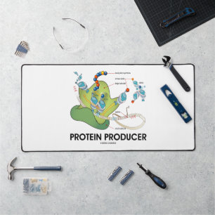Protein Producer mRNA tRNA Protein Synthese Schreibtischunterlage