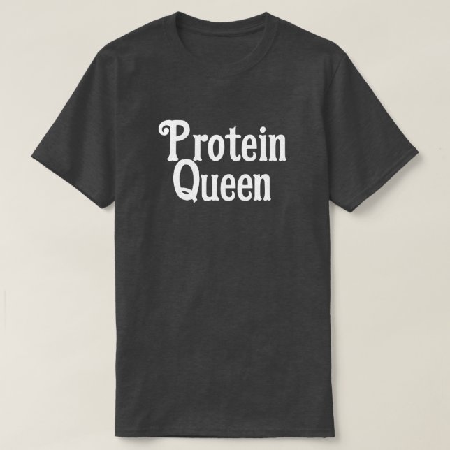 PROTEIN QUEEN WORKOUT T-Shirt (Design vorne)