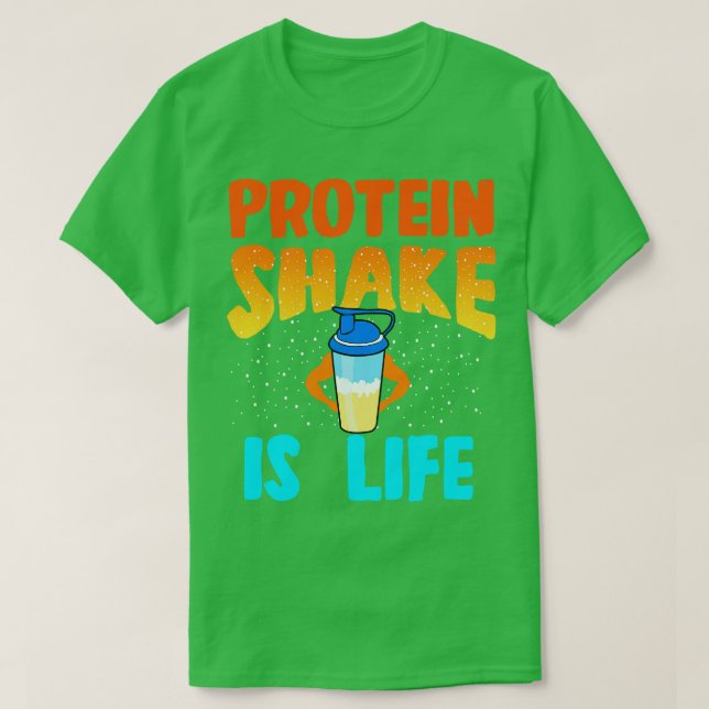 Proteinbindung ist Leben T-Shirt (Design vorne)