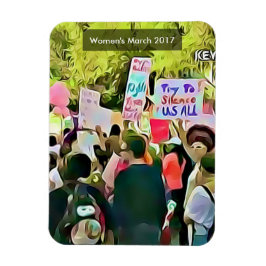 Protest gegen die Trump-Agenda 2017 - März von Fra Magnet