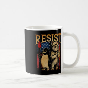 Protest gegen Pinguine und Bärenresistenz Kaffeetasse