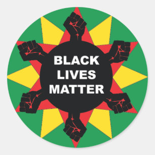 Protest Hex signieren Black Lives Matt Sticker