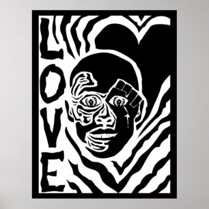 Protest mit Liebe Poster
