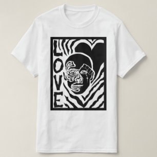 Protest mit T - Shirt der Liebe