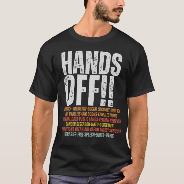 Protest, politischer Aktivismus, öffentliche Rett T-Shirt (Vorderseite)