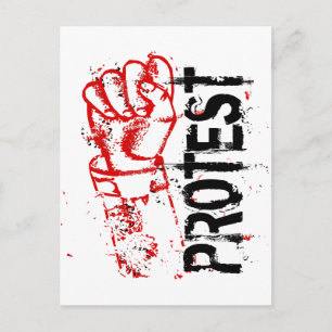 PROTEST POSTKARTE