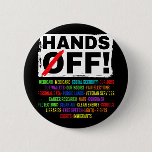 Protest-Rett-Demo: Hände weg von der Sozialversich Button